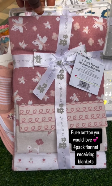 blankets cotton 4 pack