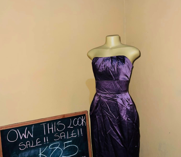 Dress violet