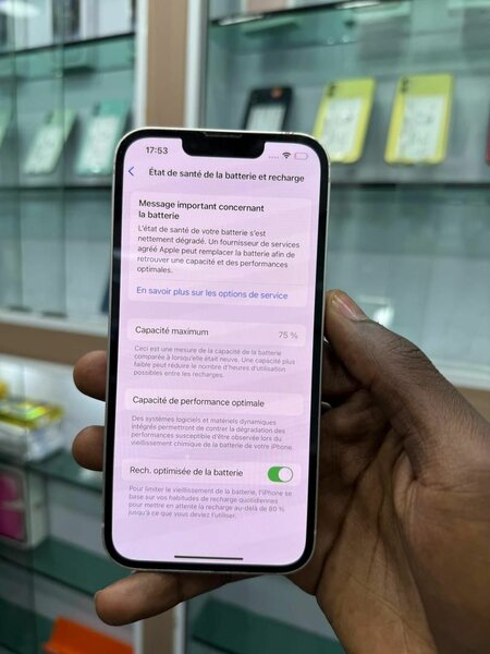 iPhone moderne et élégant