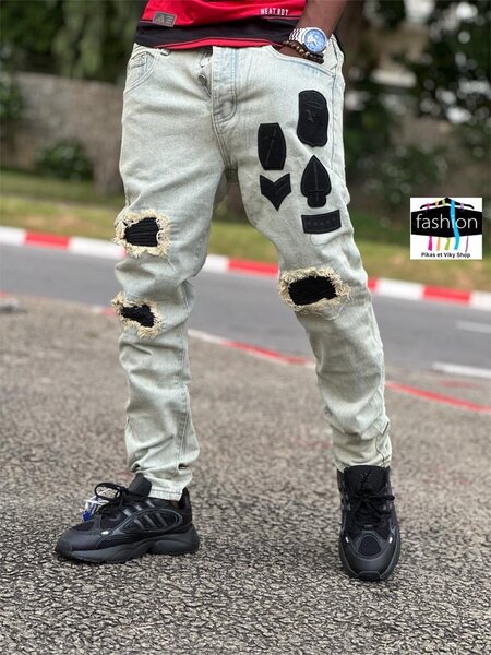 Jean déchiré tendance