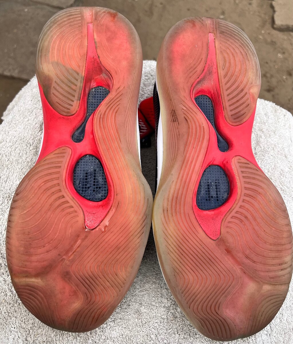 *Li-Ning Hi-Top Red/Black/Whit