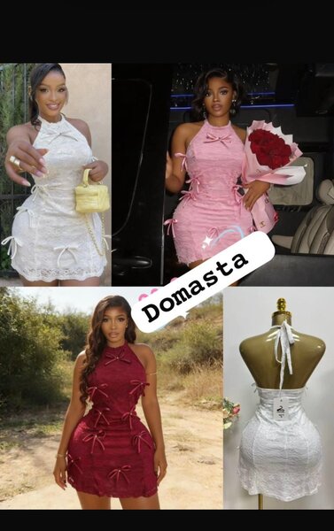 Robe courte Domasta pour femme