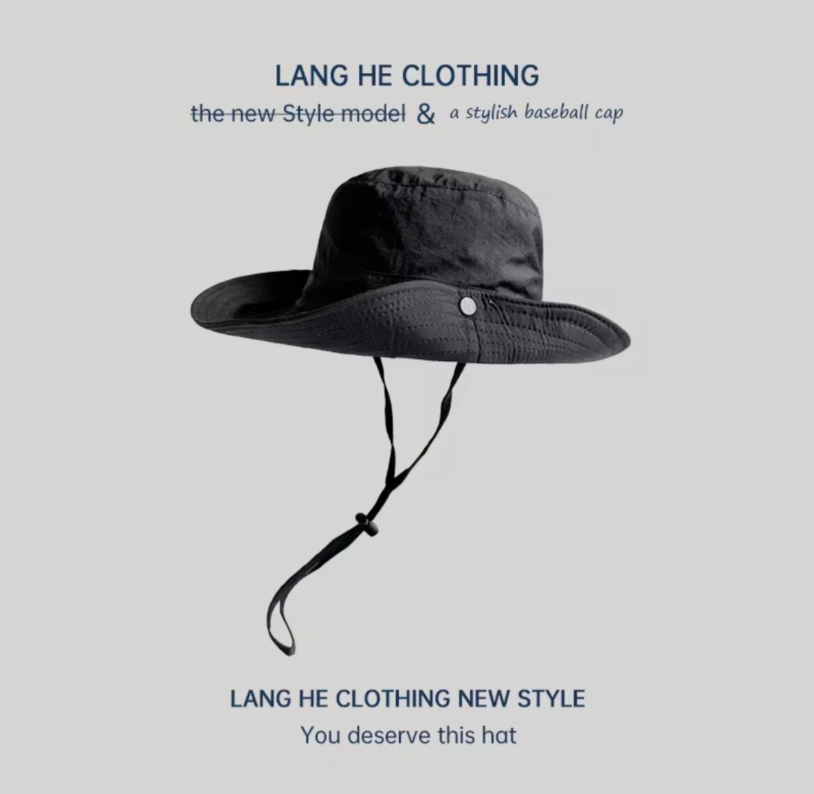 Chapeau de soleil élégant