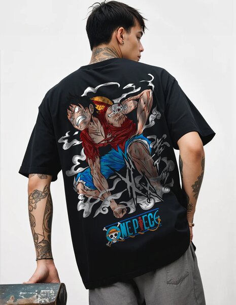 T-shirt One Piece Gear 5 Luffy homme