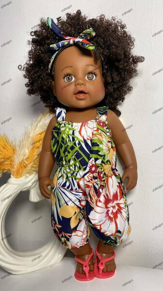 Poupée apoutchou africaine de 46cm