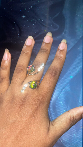 Bague réglable bijoux