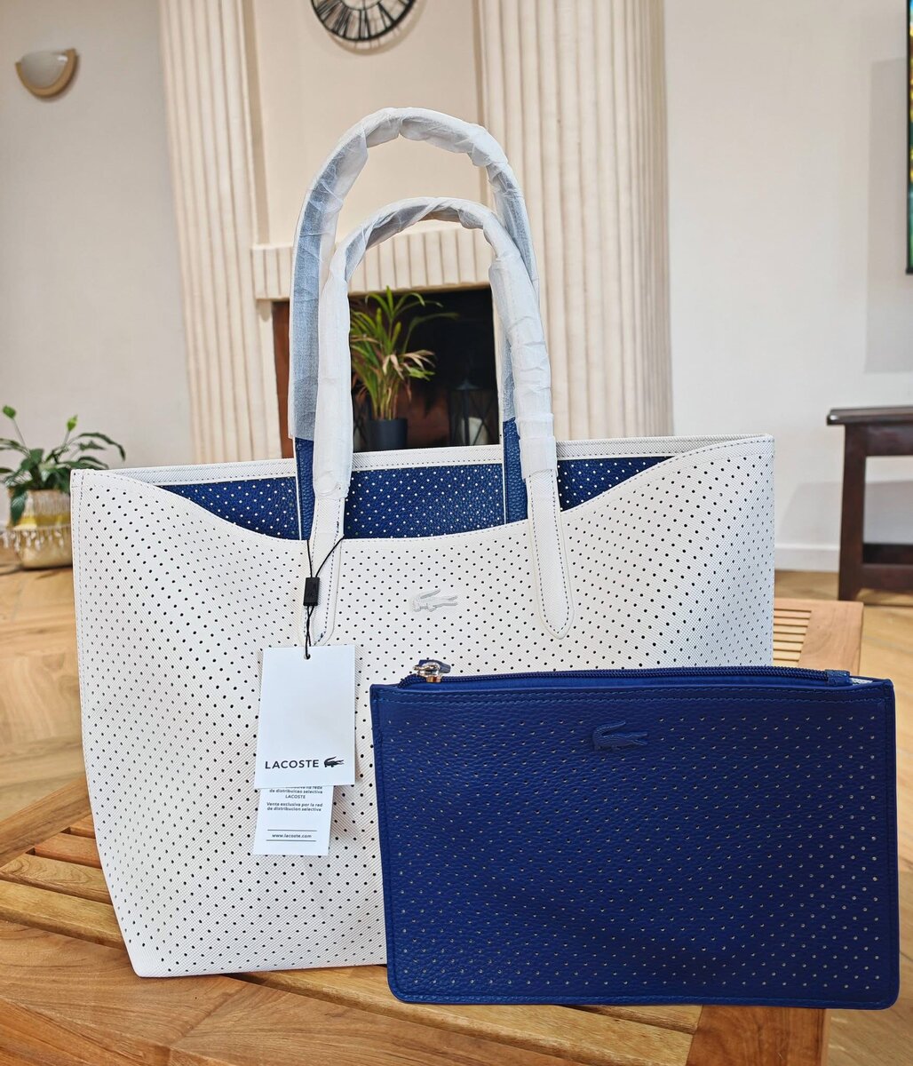 Sac cabas Lacoste avec pochette