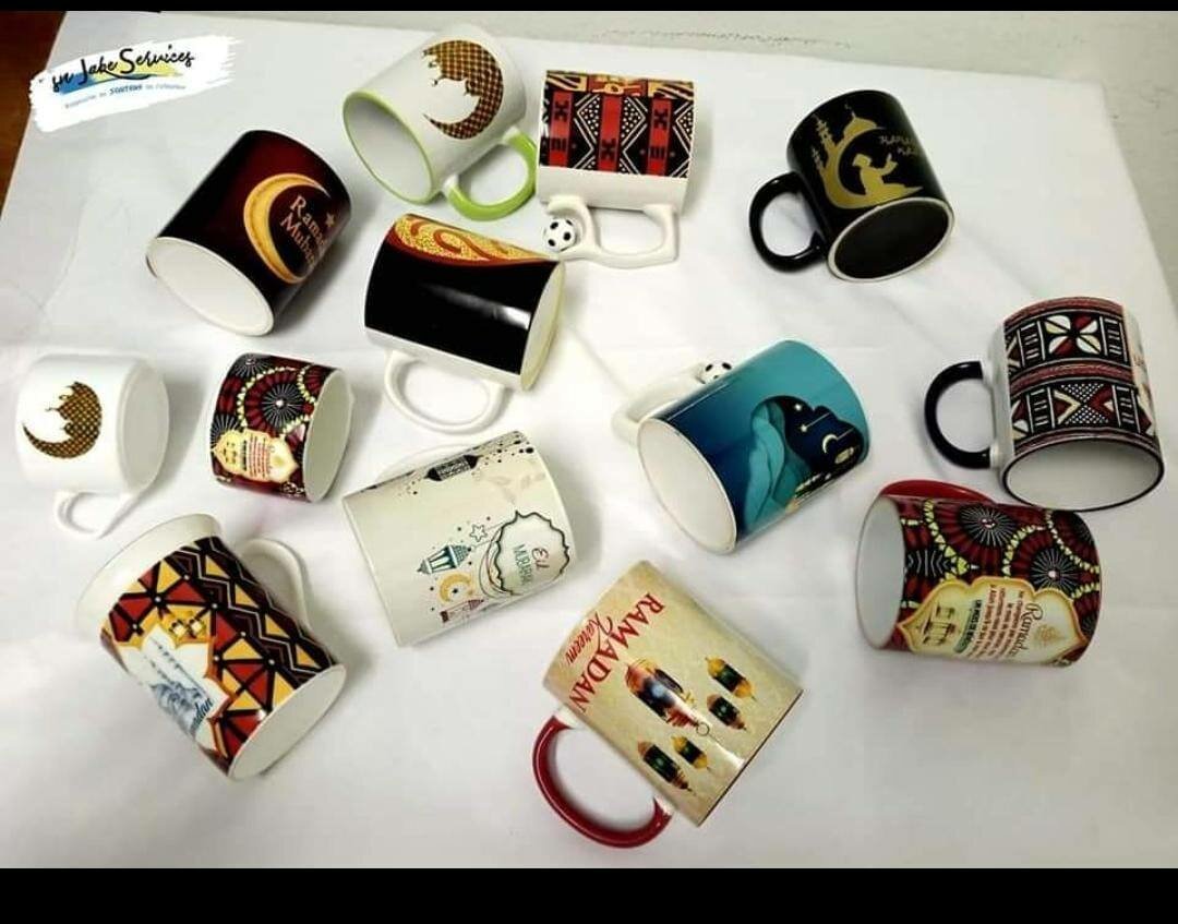Mug en céramique décoratif