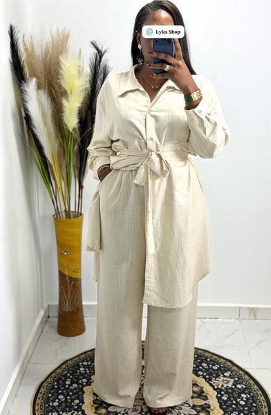 Combinaison marron pour femme