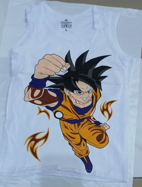 Magnifique débardeur enfant en coton pour garçon avec imprimé