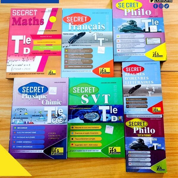 Livres scolaires Terminale