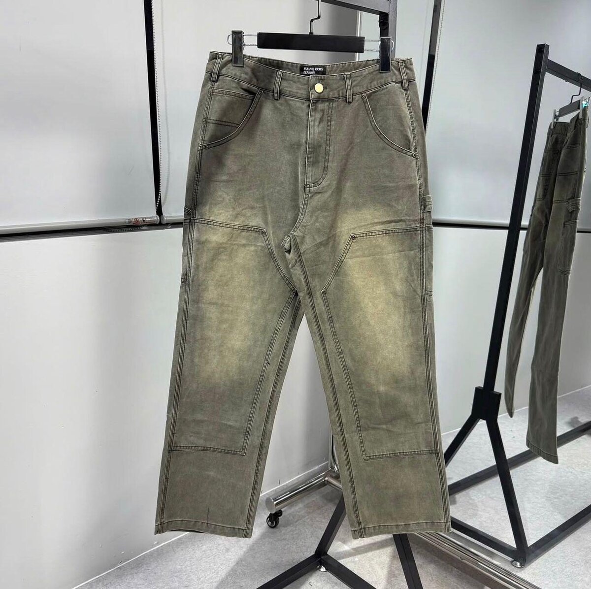 Jean tendance à imprimé floral