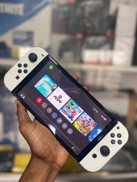 Nintendo switch oled cracker 25jeux