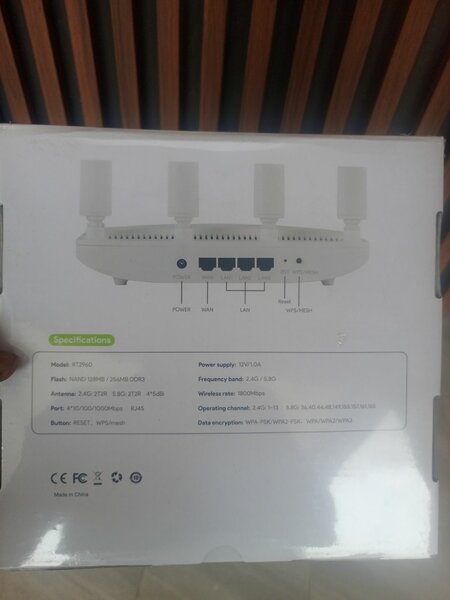 Wifi 6 AX1800 Router