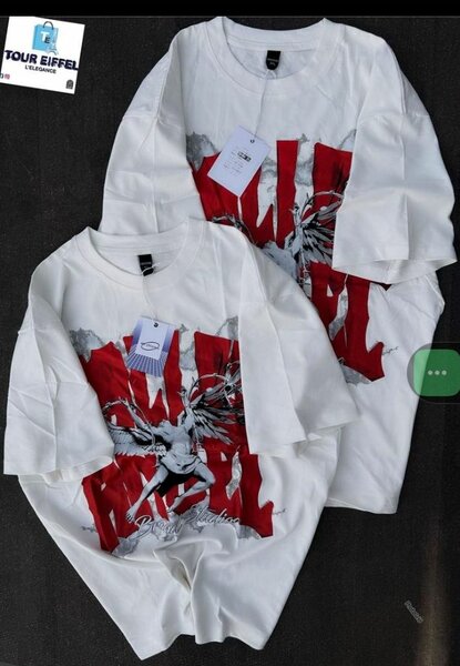 T-shirt imprimé unisexe