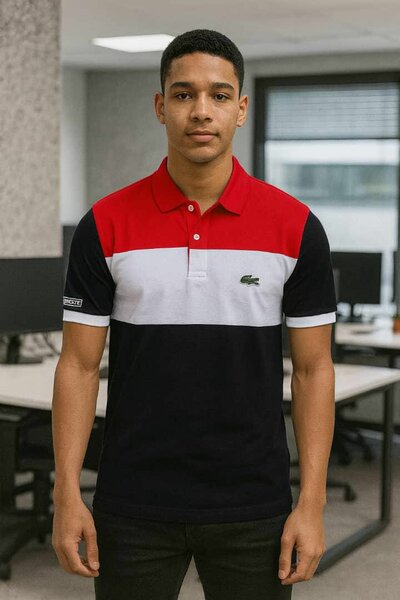 Polo Lacoste pour hommes élégant