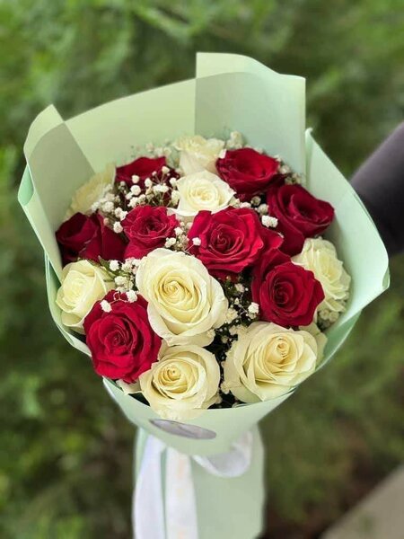 Bouquet de roses élégant