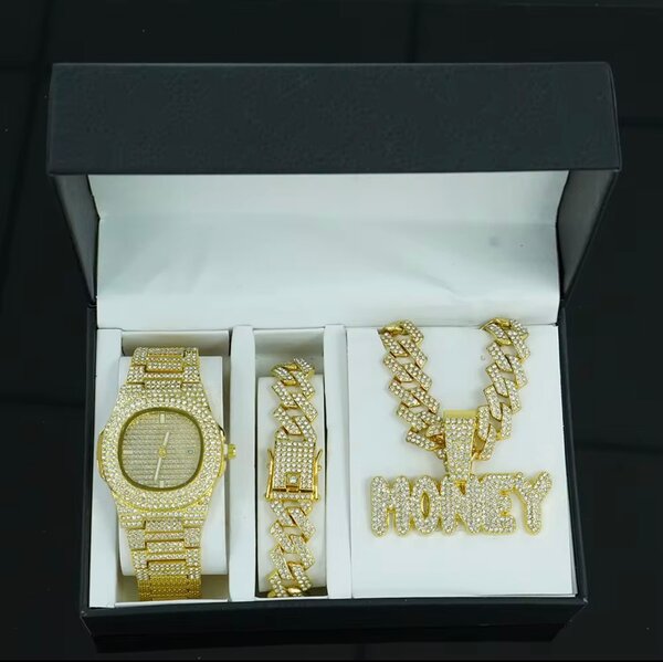Set montre & bijoux luxe