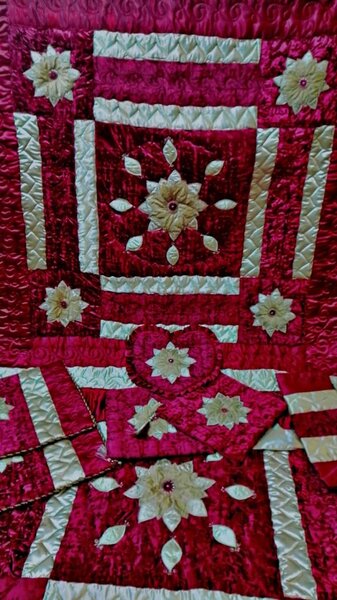 Malia velvet Bridel set