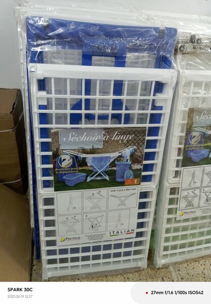 Étendoir à linge pliable