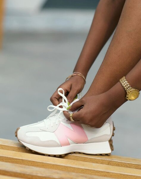 New Balance 327 Rose