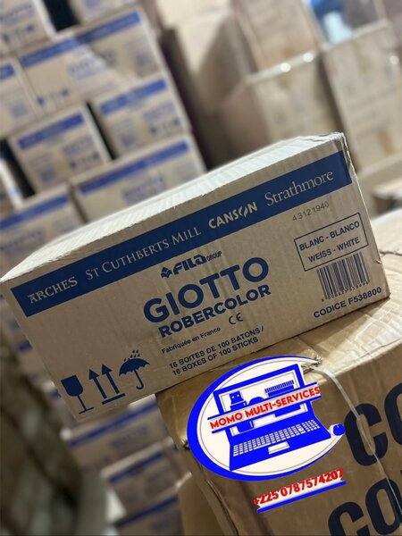 Craies Blanches Giotto Robercolor