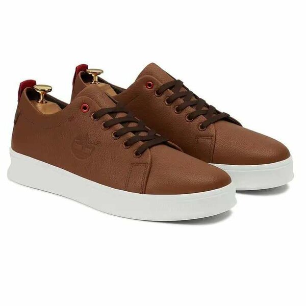 Sneakers marron et noir