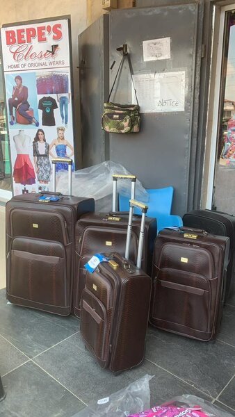 4 in 1 Leather Luggage Bags