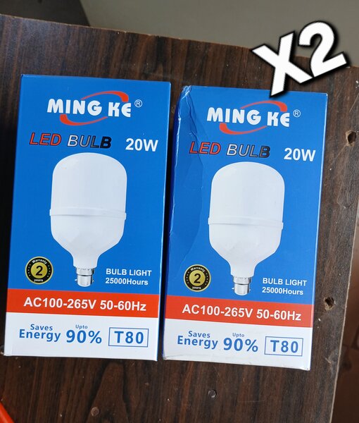 2 Ampoules LED 20W Ming Ke