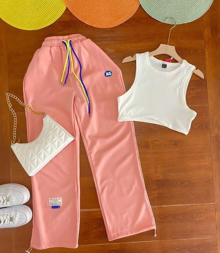 Girl top and down and all