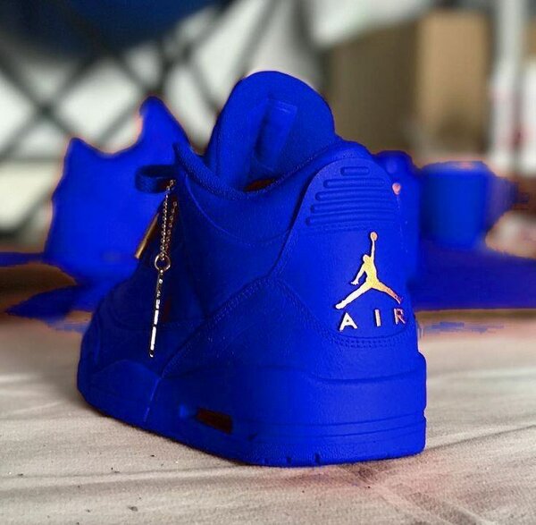 Chaussures Air Jordan bleues pour hommes