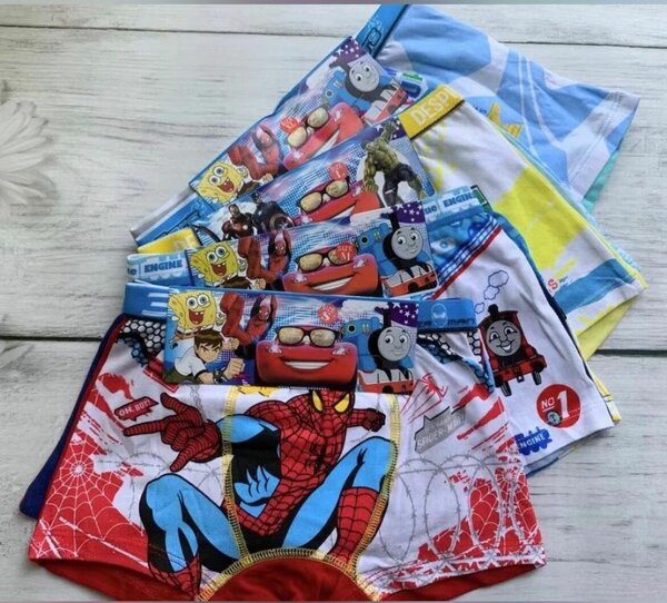 3 boxer coton garçon