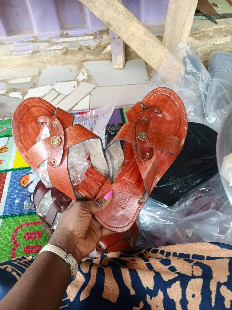 Sandales en cuir élégantes