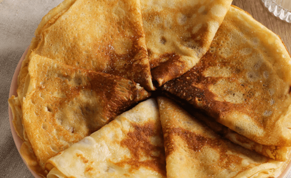 4 crêpes au chocolat