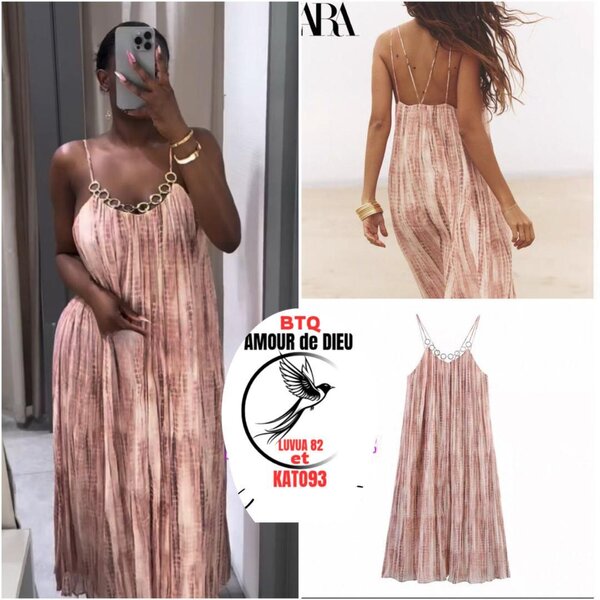 Combinaison longue rose pour femmes