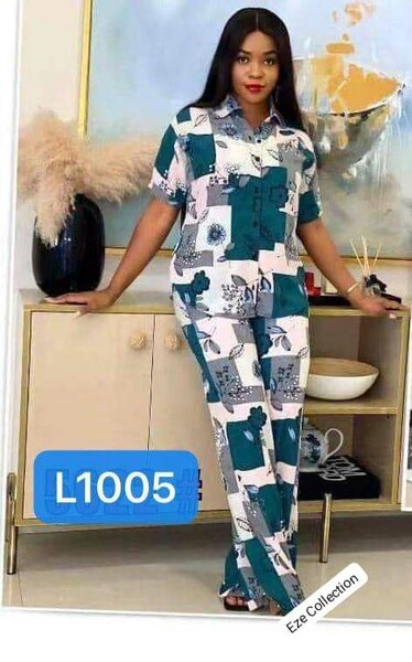 Pyjama imprimé floral chic