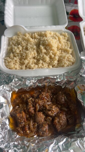 Rognon sauté avec attieke