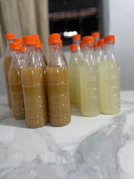 Jus de gingembre et citron