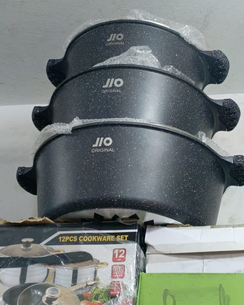 JLO 6pcs nonstick cookware