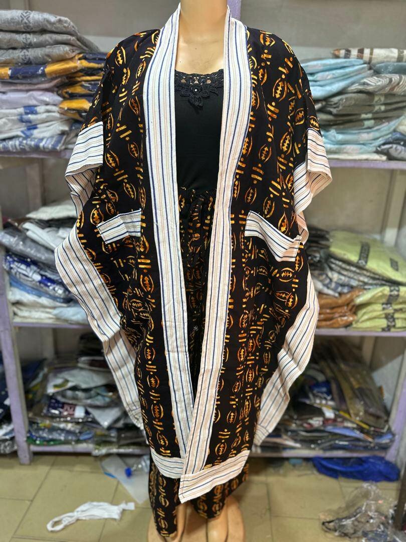 Kimono africain pour femme