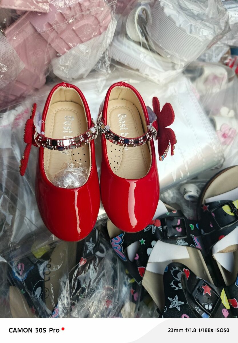 Chaussures Fille Vernies Strass