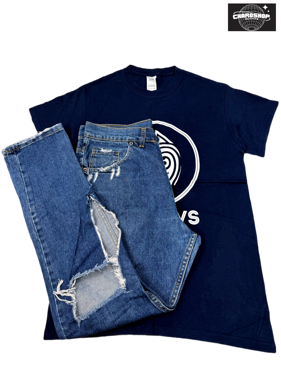 Jeans déchirés pour homme - Style décontracté