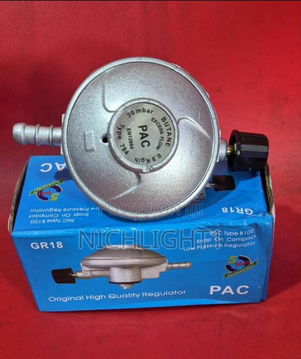 Camping gas regulator