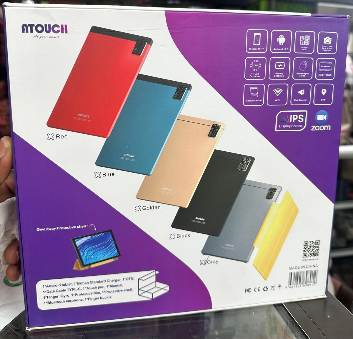 ATOUCH X17 Tablet PC 6GB+128GB