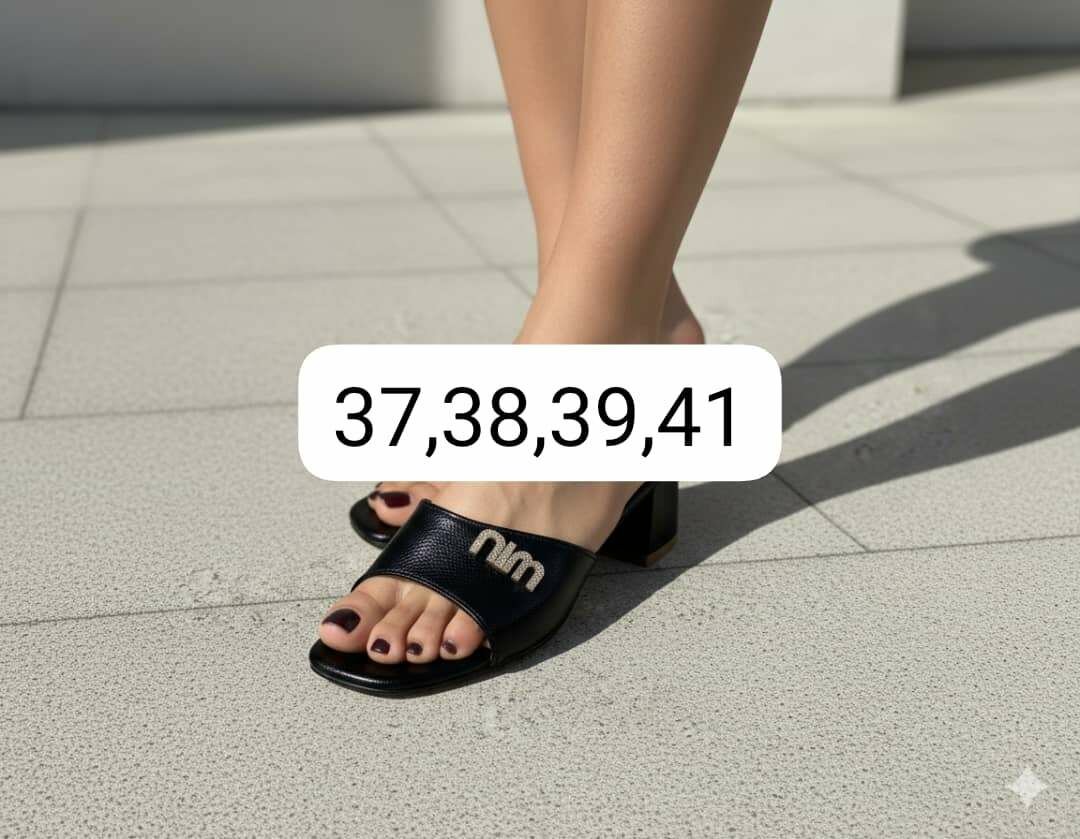 Mules élégantes à talon carré