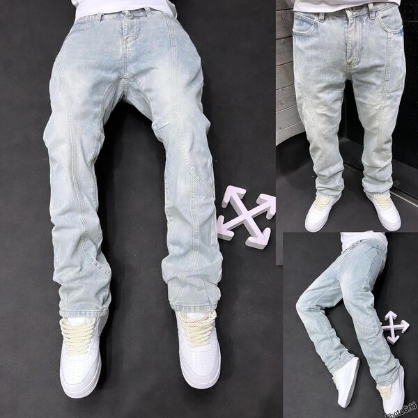 Jean Homme Bleu Clair Relax