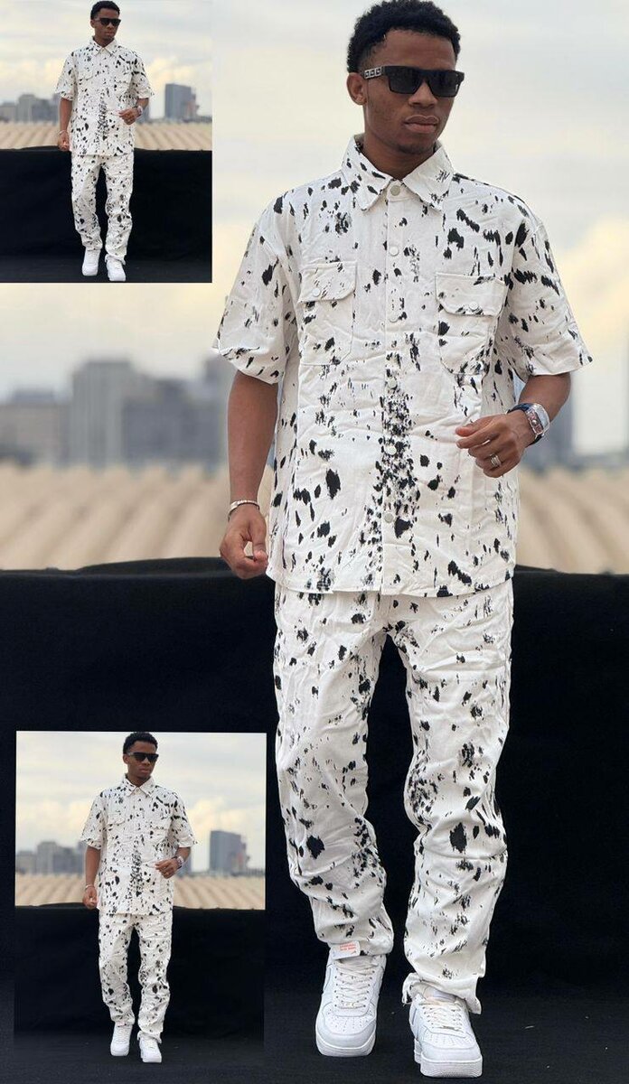 Ensemble streetwear à imprimé