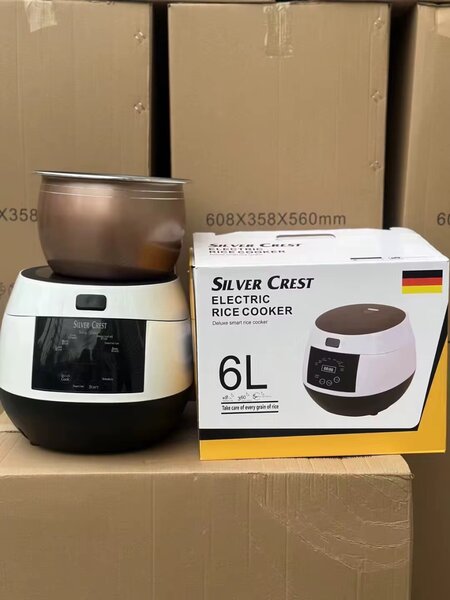 6L Silver Crest Digital Rice Cooker