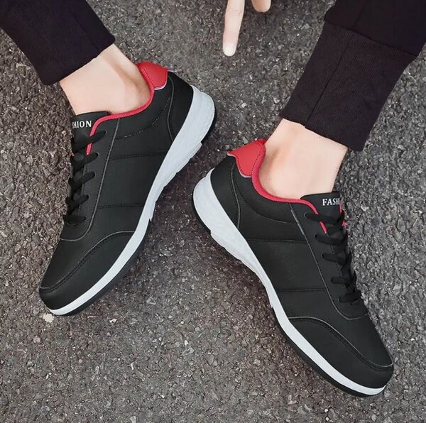 Baskets mode confort homme