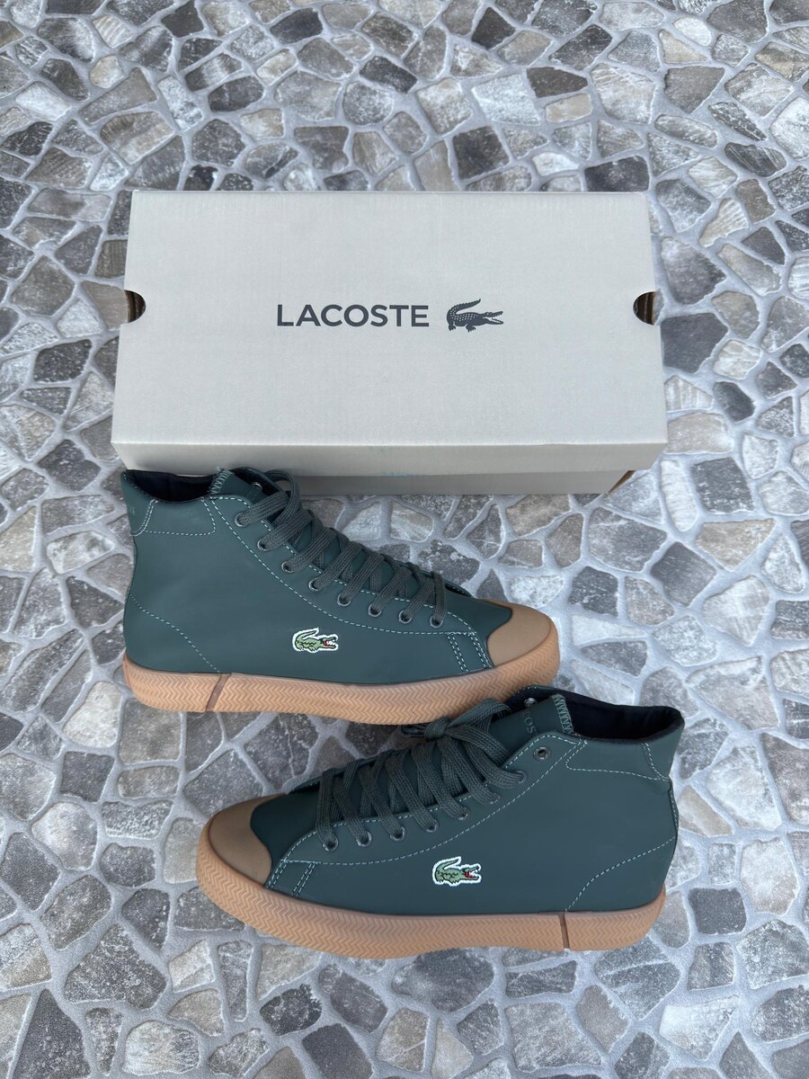 Sneakers Lacoste en cuir